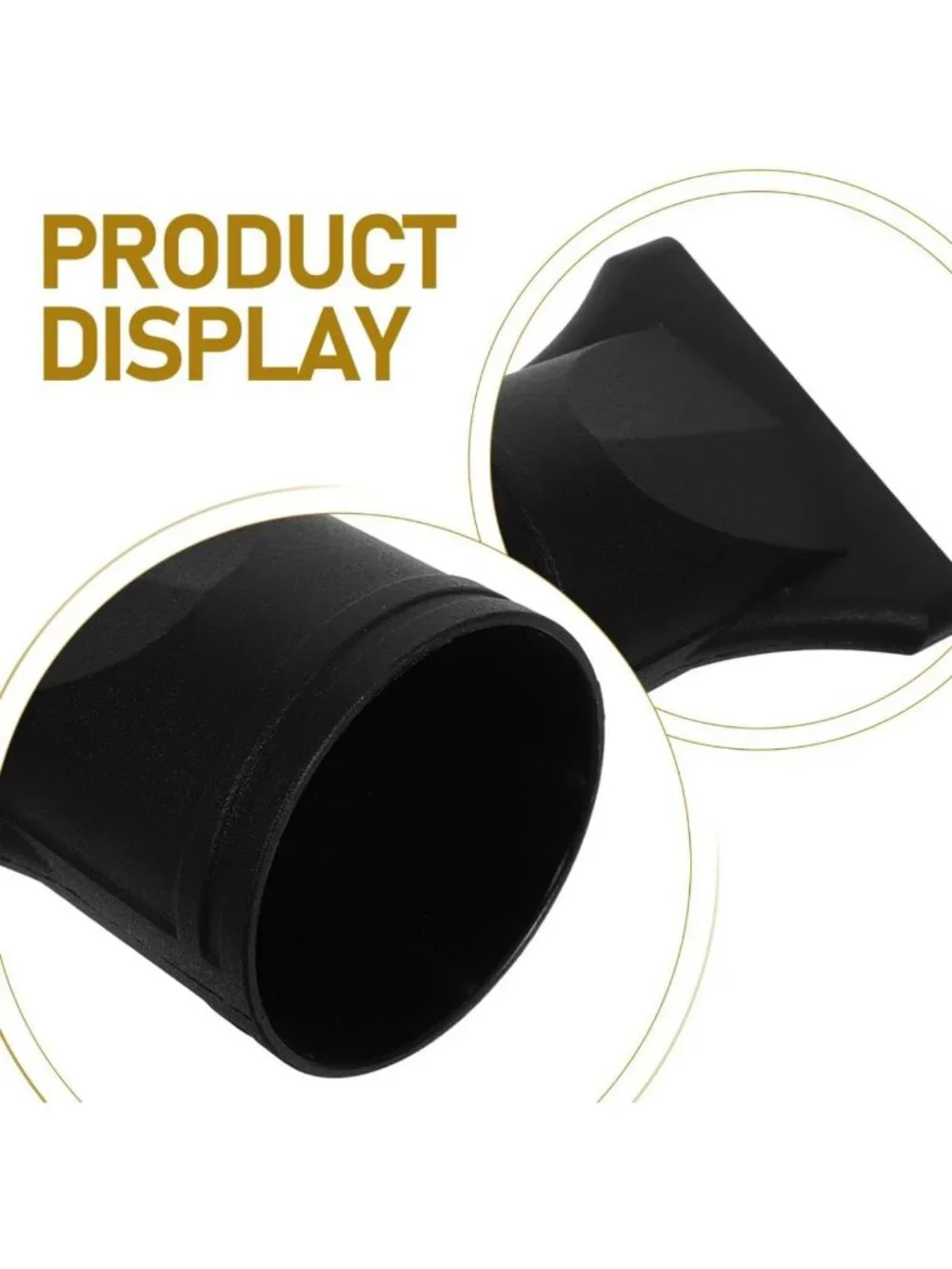 2Pcs Hair Dryer Nozzle Attachments - High Temp Resistant Concentrator Tips for